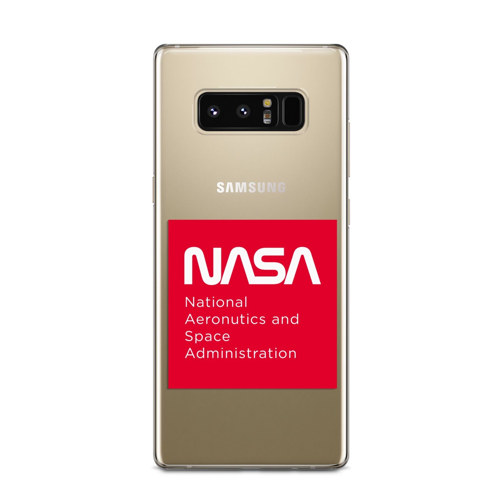 NASA The Worm Box Samsung Galaxy Note 8 Case