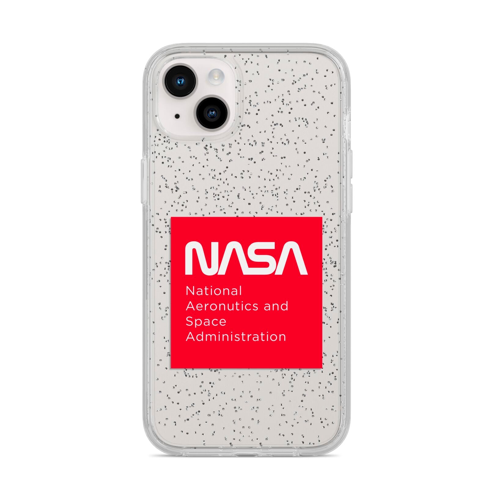 NASA The Worm Box iPhone 14 Plus Glitter Tough Case Starlight