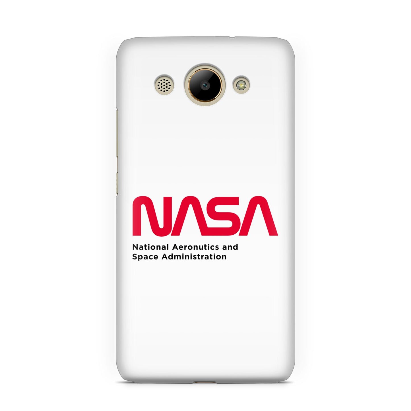 NASA The Worm Logo Huawei Y3 2017