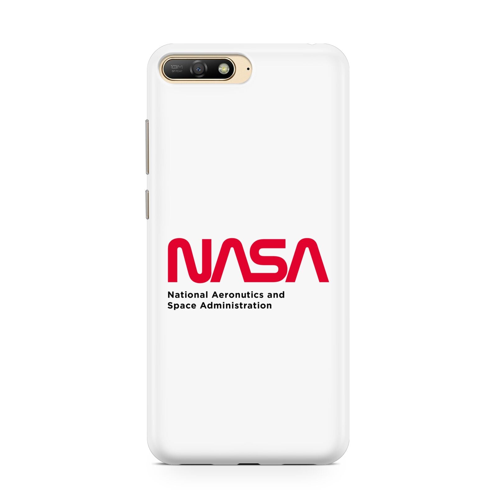 NASA The Worm Logo Huawei Y6 2018