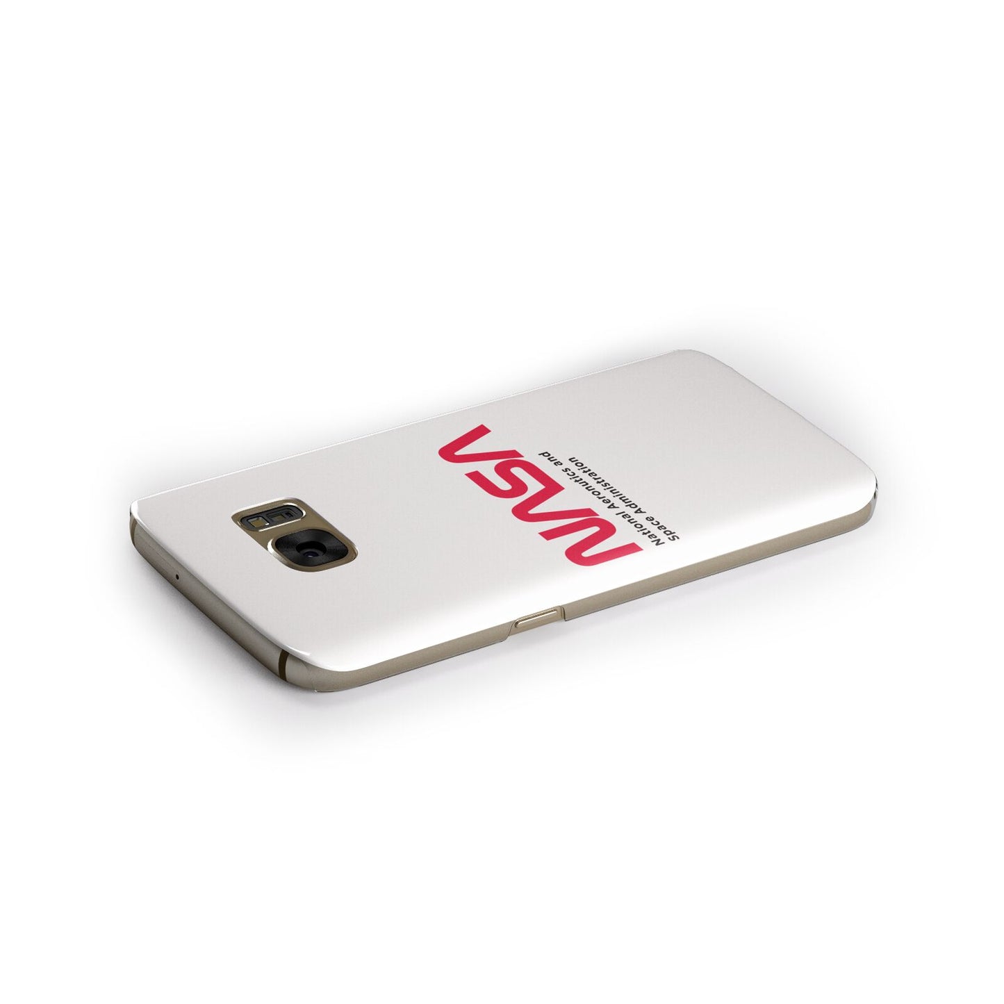 NASA The Worm Logo Samsung Galaxy Case Side Close Up