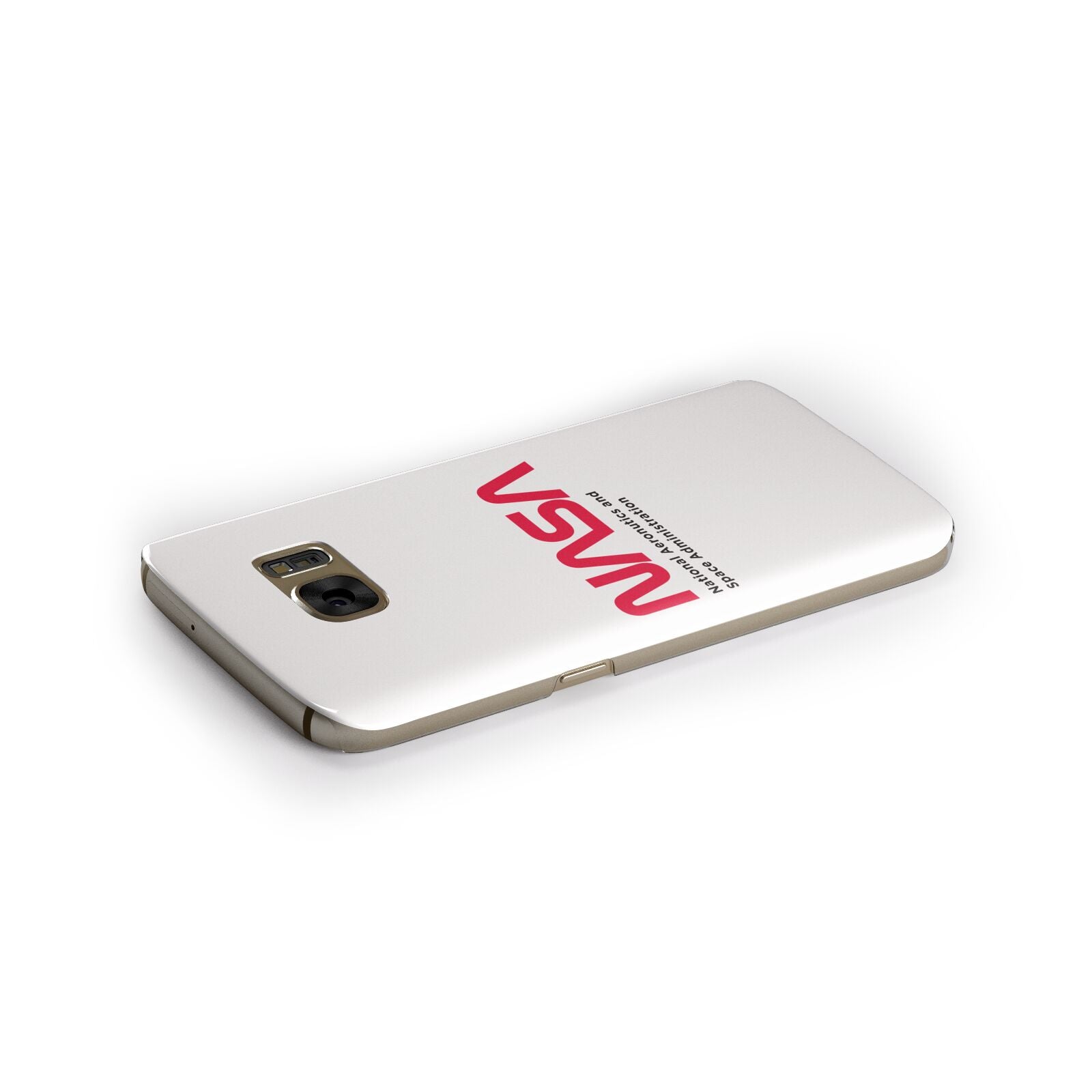 NASA The Worm Logo Samsung Galaxy Case Side Close Up