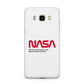NASA The Worm Logo Samsung Galaxy J7 2016 Case on gold phone