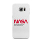 NASA The Worm Logo Samsung Galaxy S6 Edge Case