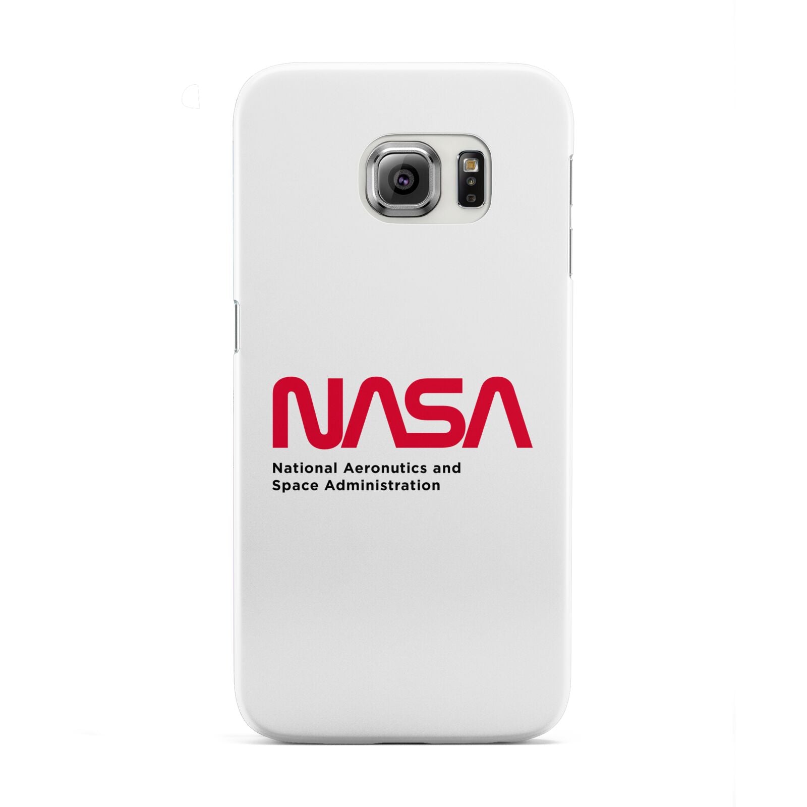 NASA The Worm Logo Samsung Galaxy S6 Edge Case