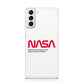 NASA The Worm Logo Samsung S21 Plus Phone Case