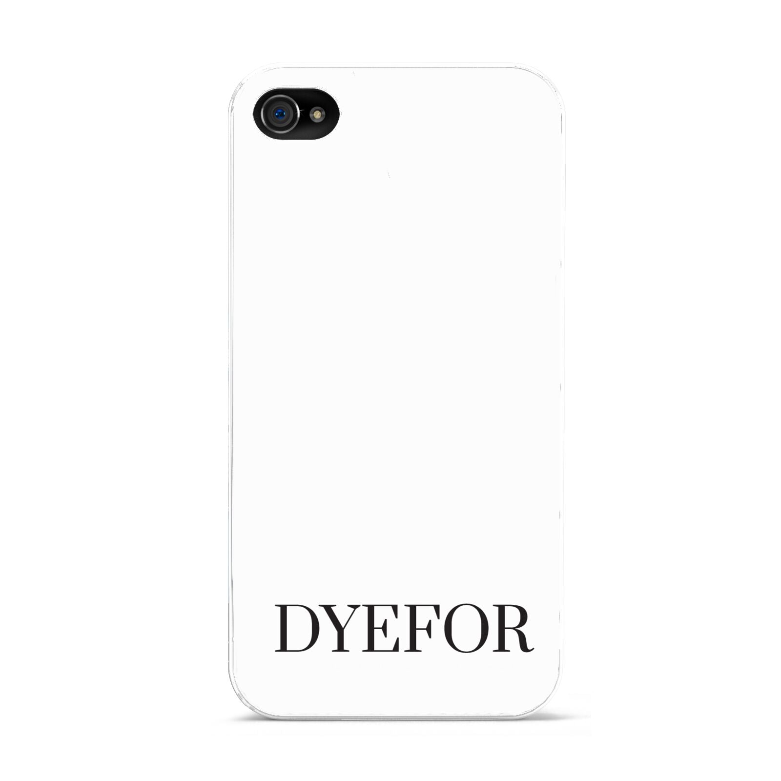 Name Personalised White Apple iPhone 4s Case
