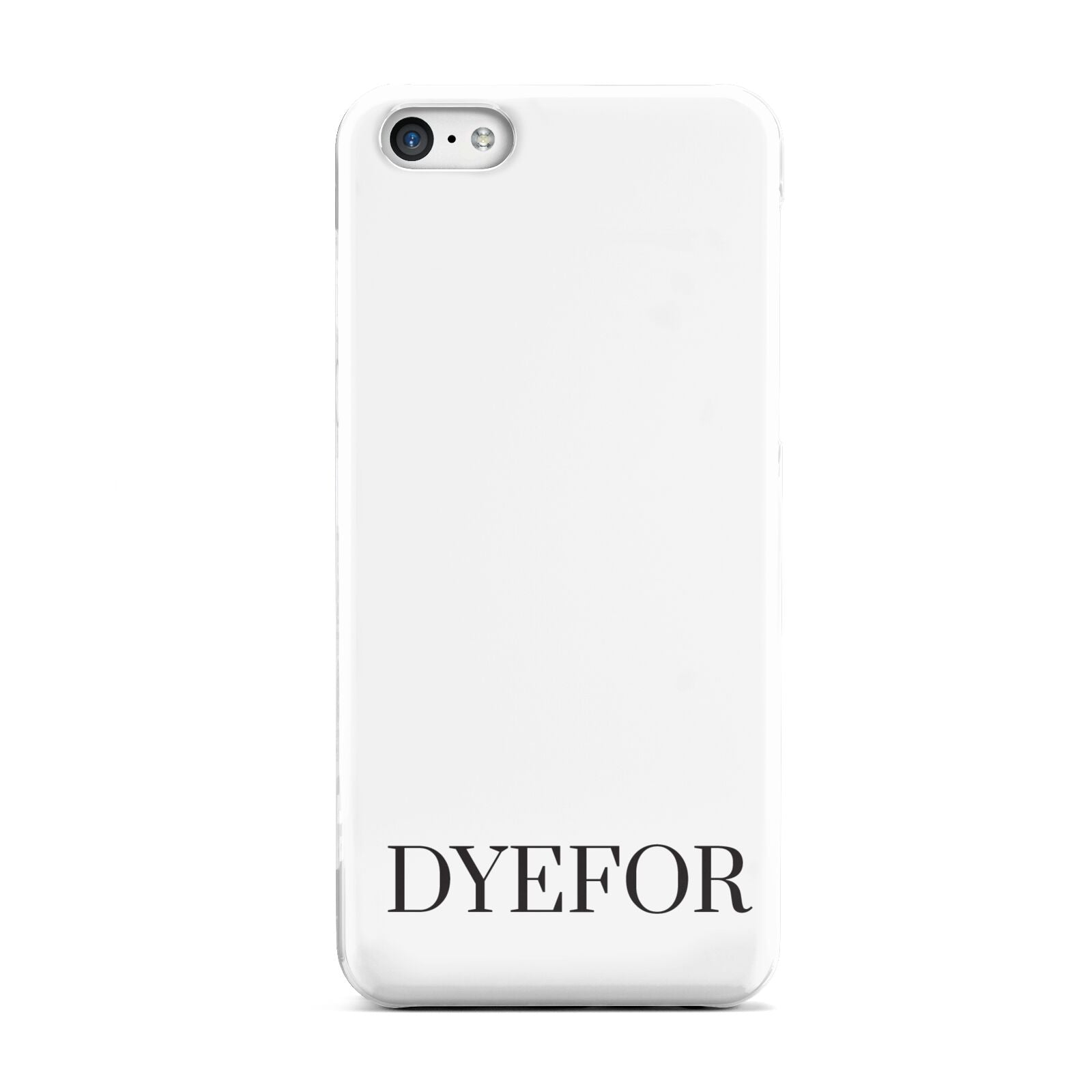 Name Personalised White Apple iPhone 5c Case