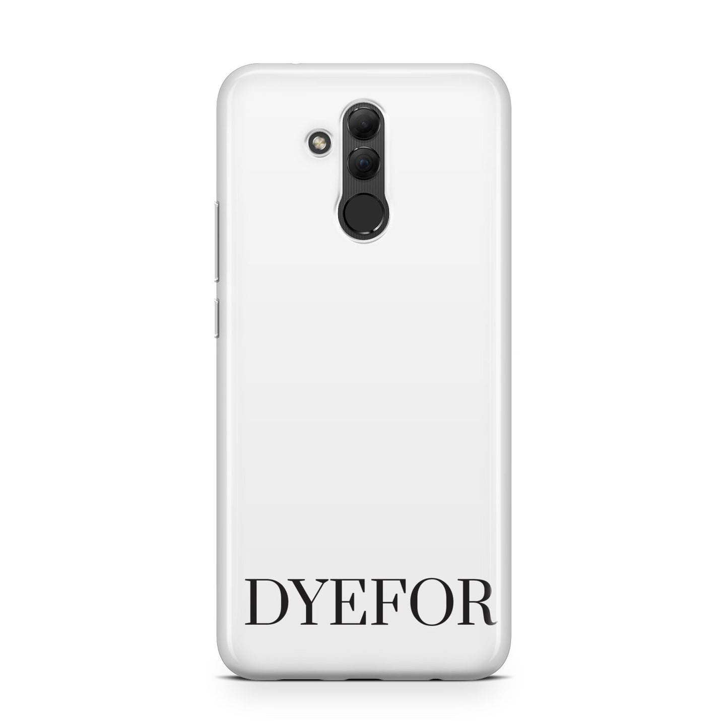 Name Personalised White Huawei Mate 20 Lite