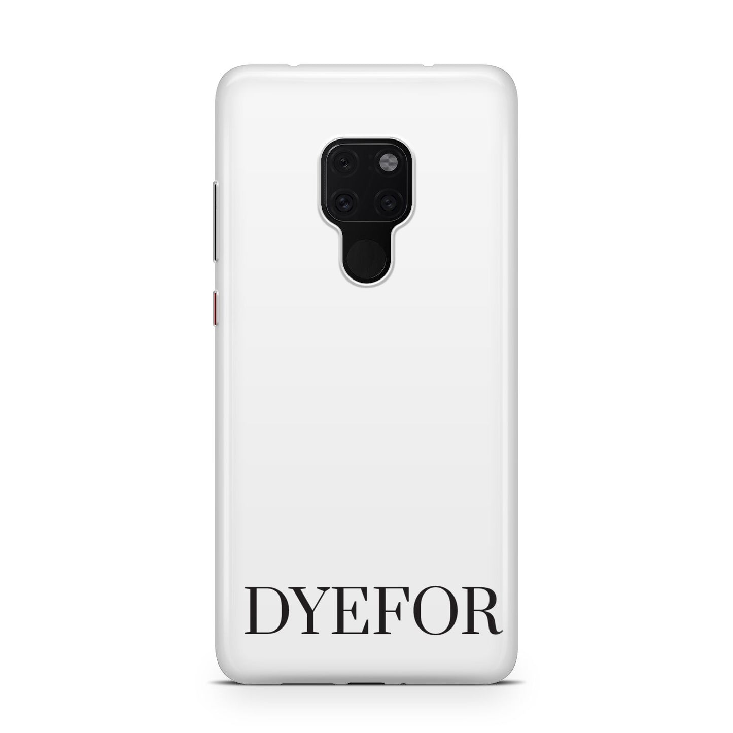 Name Personalised White Huawei Mate 20 Phone Case