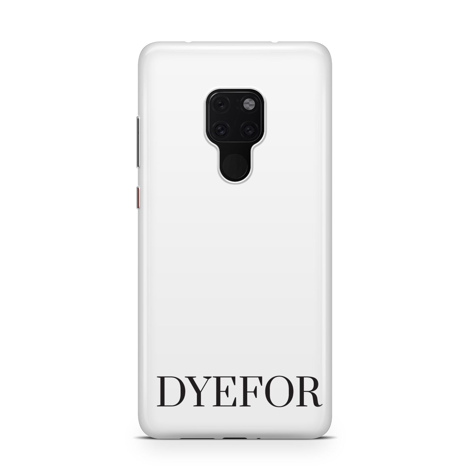 Name Personalised White Huawei Mate 20 Phone Case