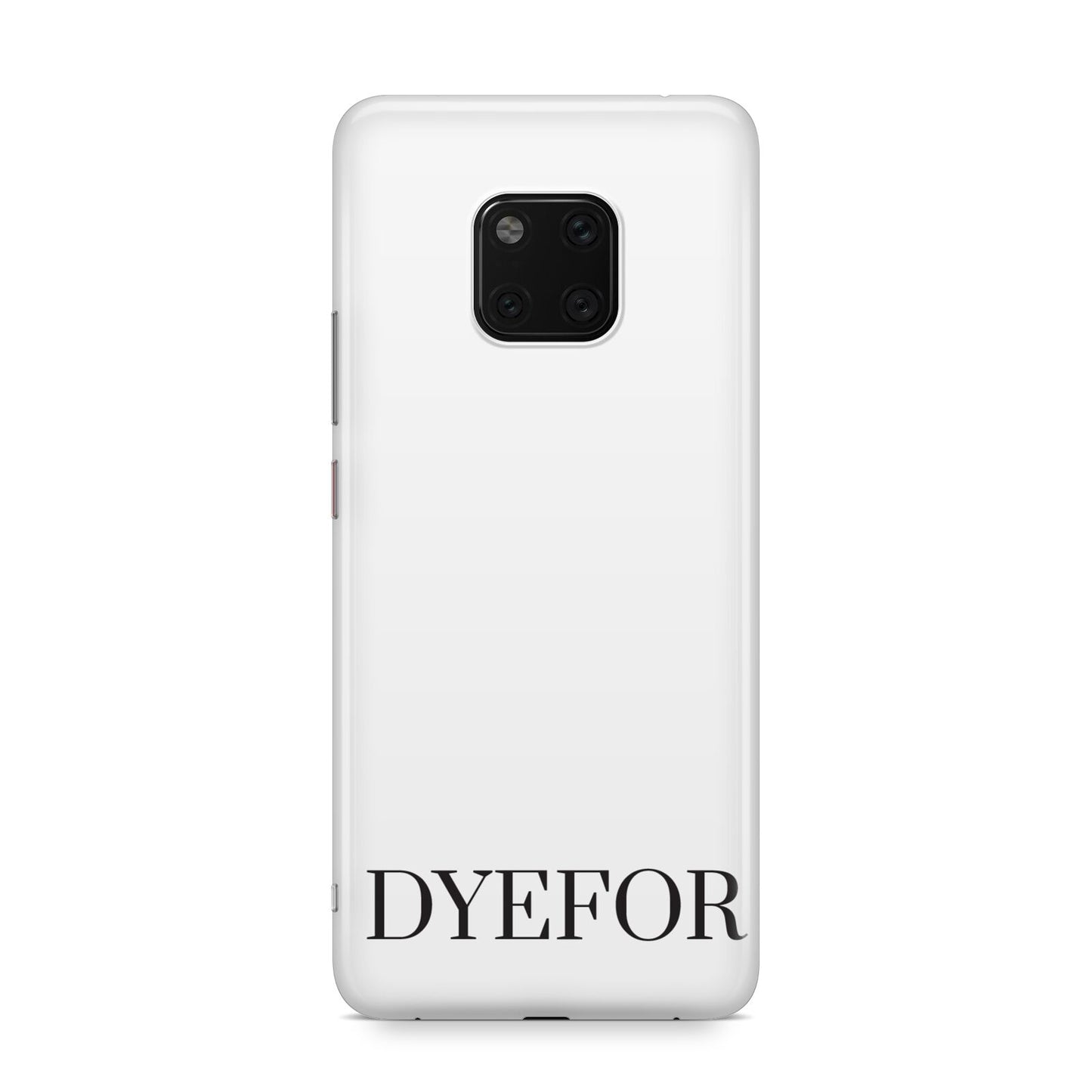 Name Personalised White Huawei Mate 20 Pro Phone Case