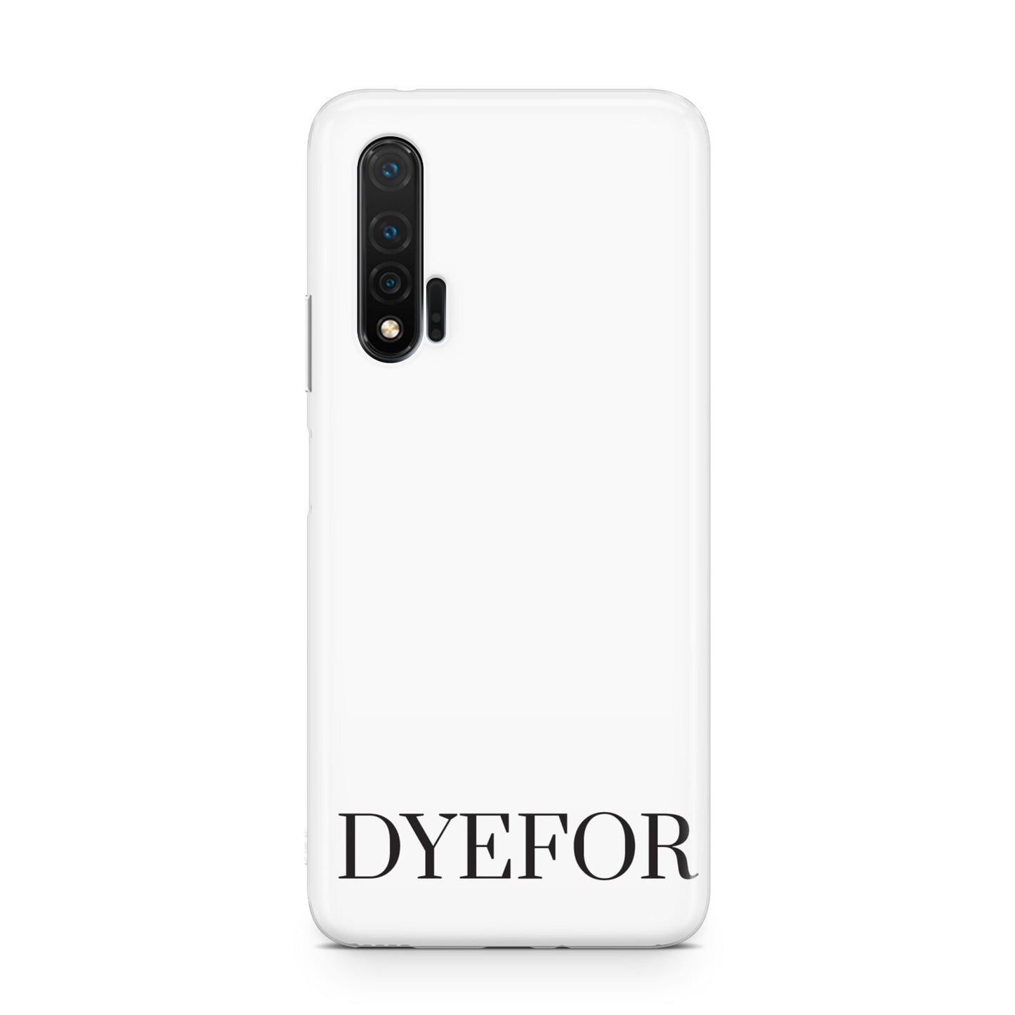 Name Personalised White Huawei Nova 6 Phone Case