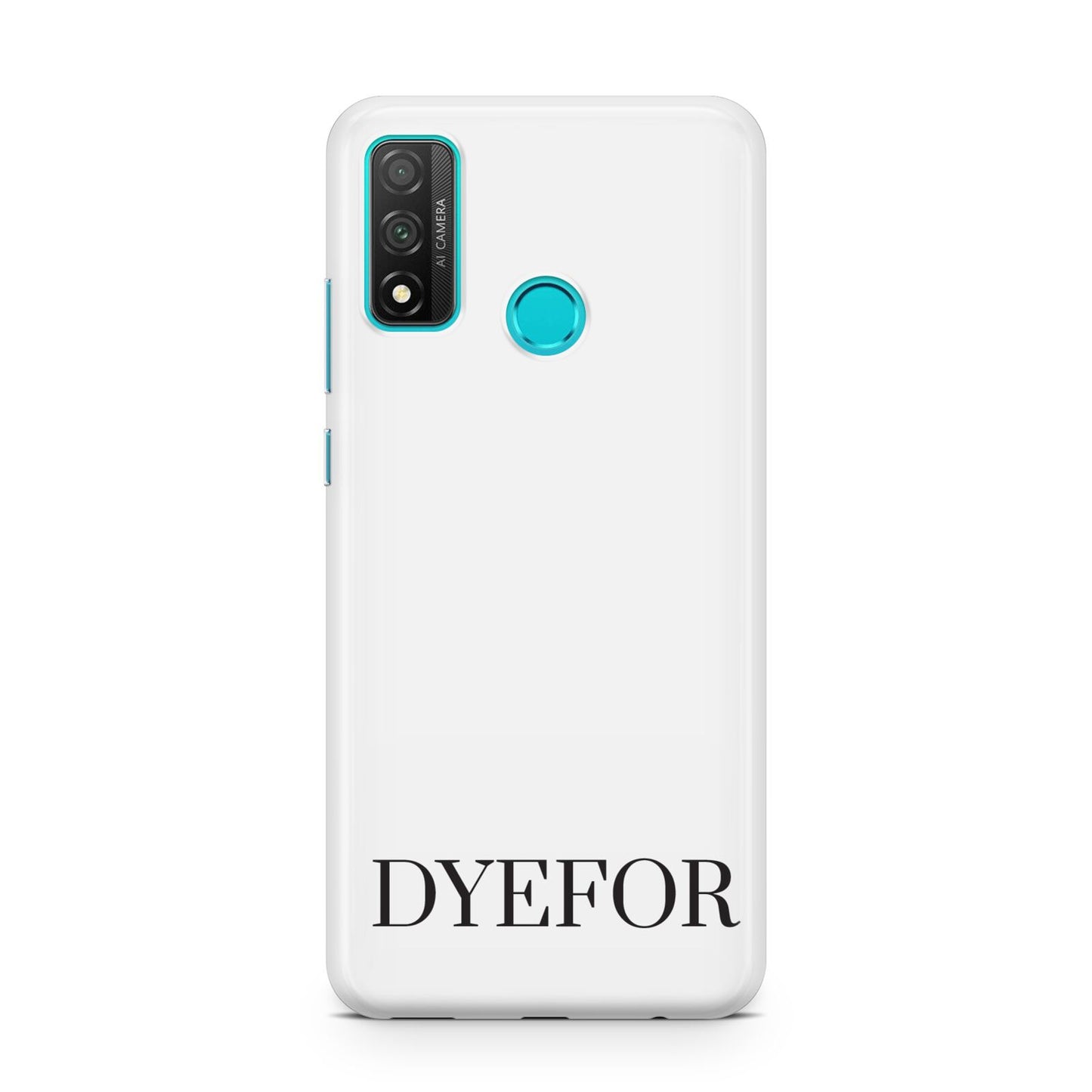 Name Personalised White Huawei P Smart 2020