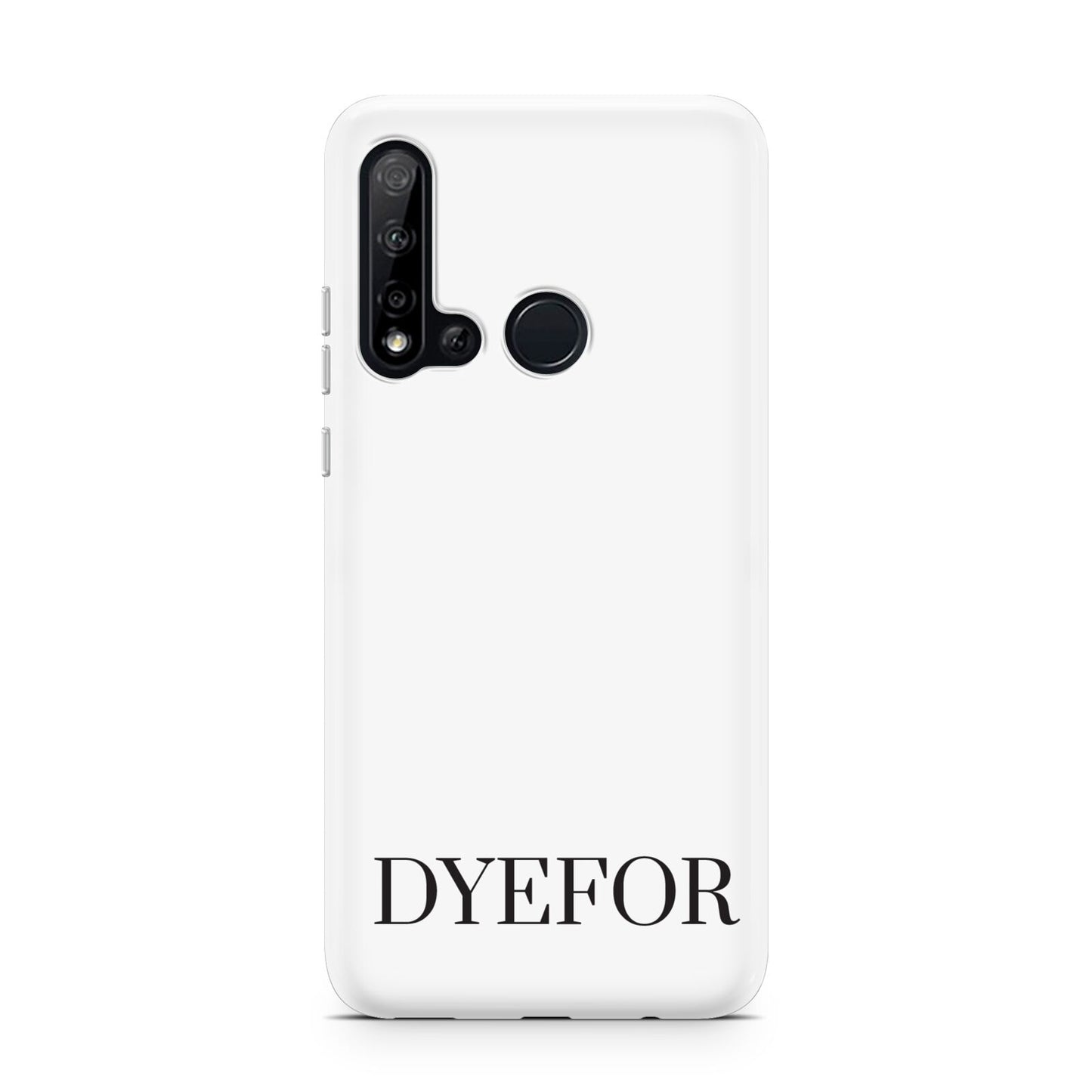 Name Personalised White Huawei P20 Lite 5G Phone Case