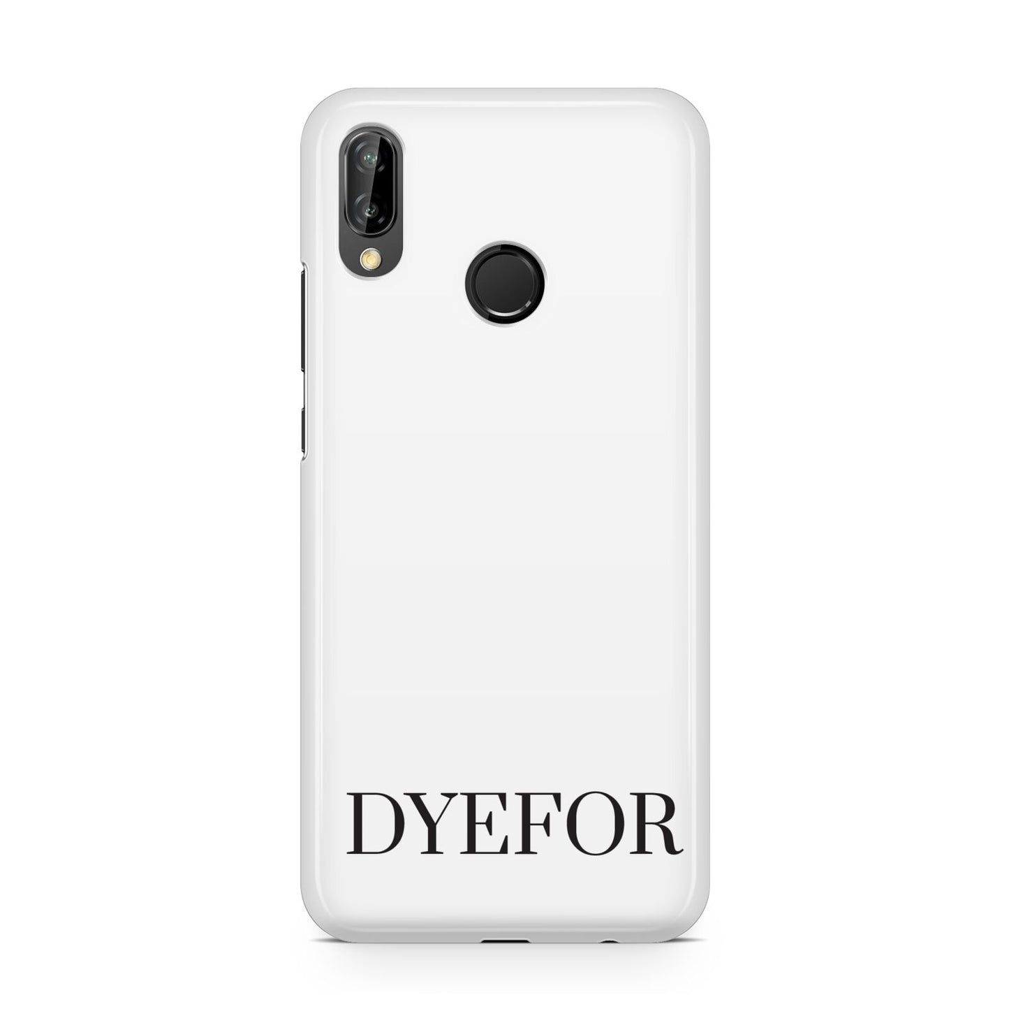 Name Personalised White Huawei P20 Lite Phone Case