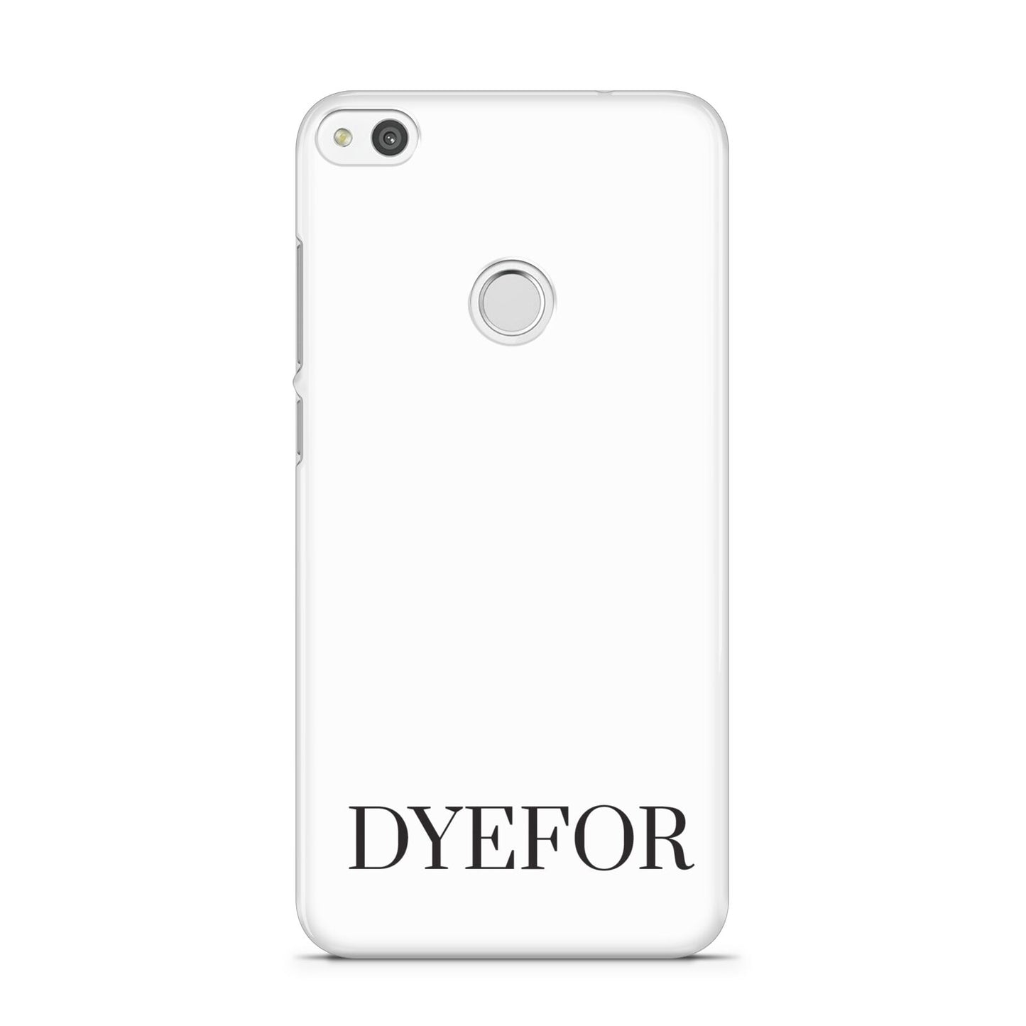 Name Personalised White Huawei P8 Lite Case