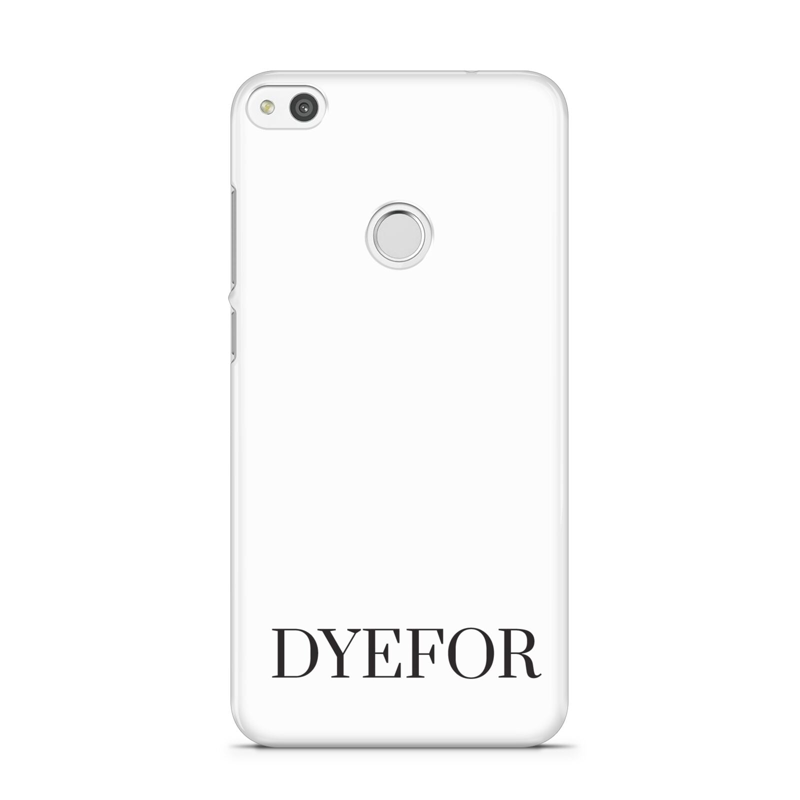 Name Personalised White Huawei P8 Lite Case