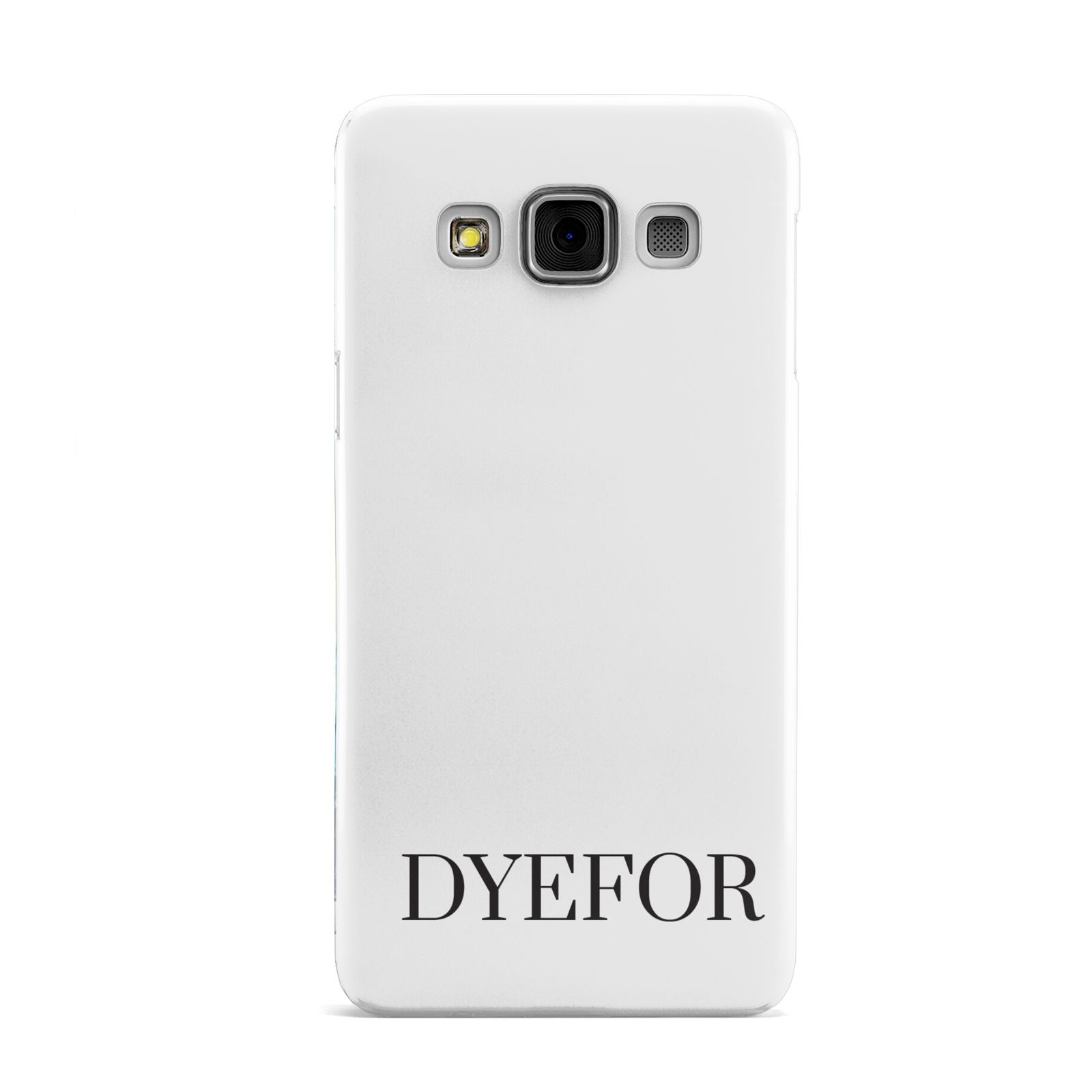 Name Personalised White Samsung Galaxy A3 Case