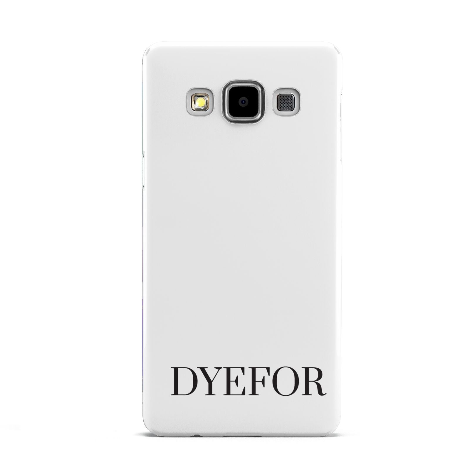 Name Personalised White Samsung Galaxy A5 Case