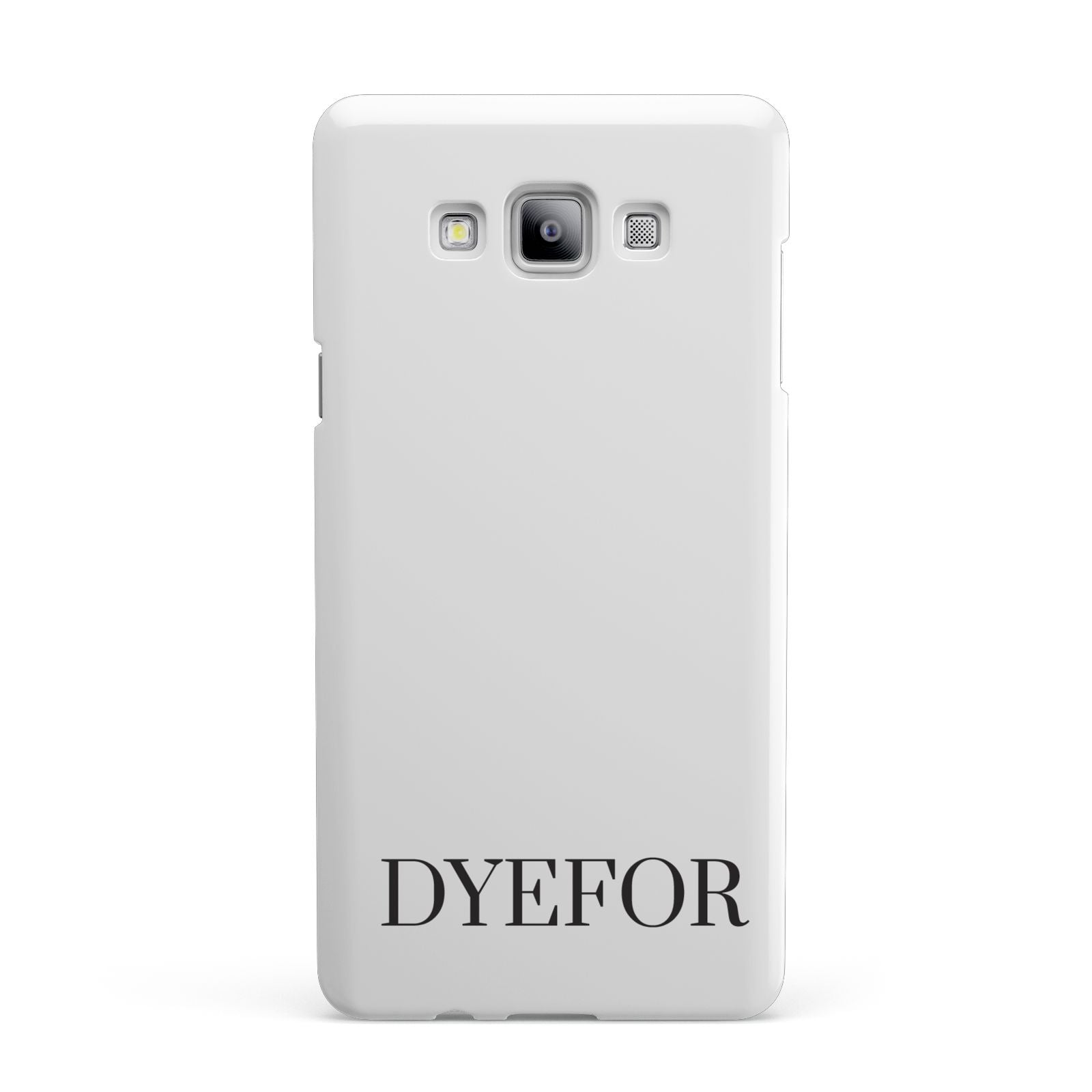 Name Personalised White Samsung Galaxy A7 2015 Case