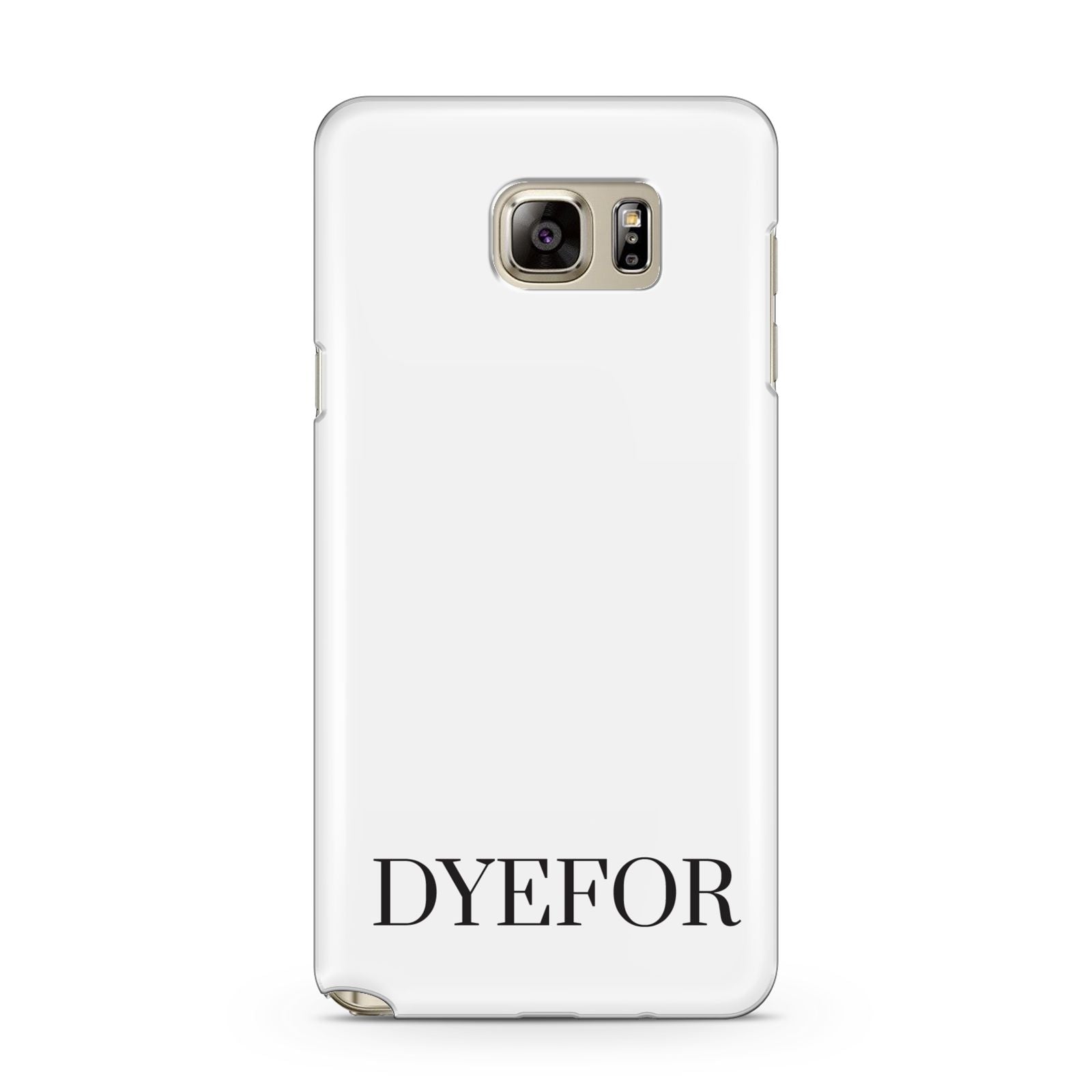 Name Personalised White Samsung Galaxy Note 5 Case