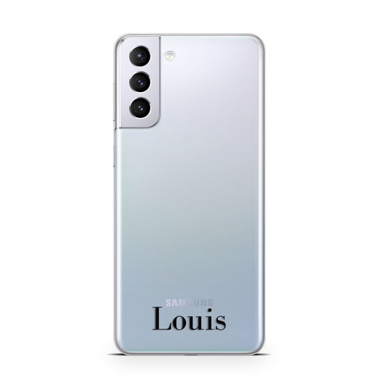 Name Samsung S21 Plus Phone Case