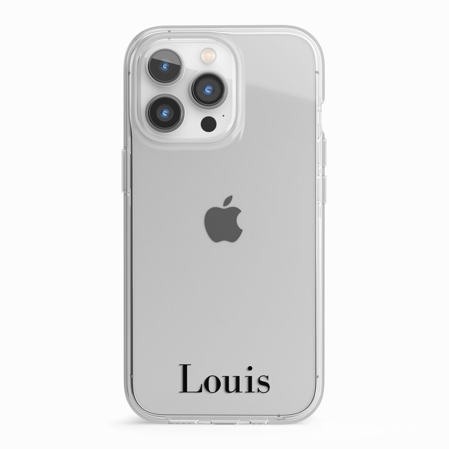 Name iPhone 13 Pro TPU Impact Case with White Edges