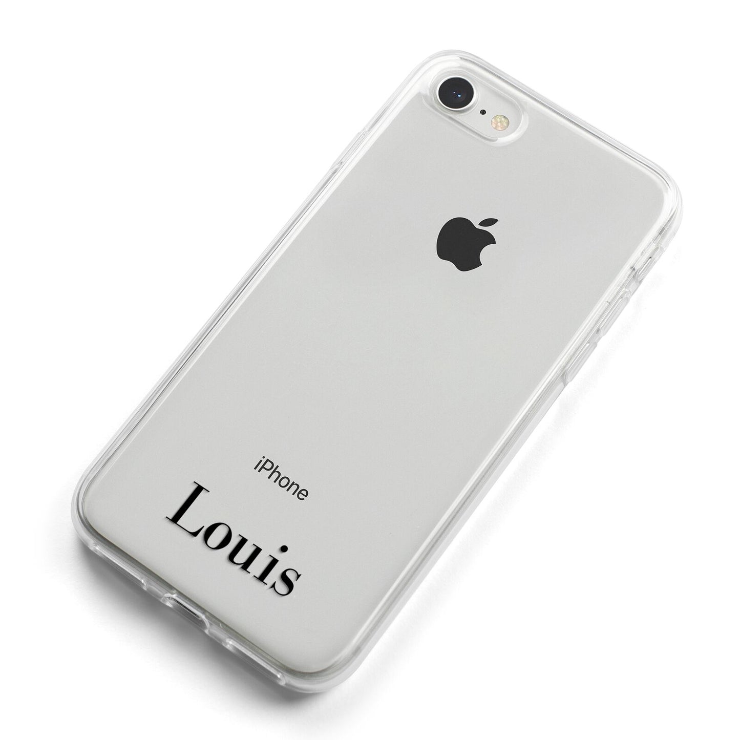 Name iPhone 8 Bumper Case on Silver iPhone Alternative Image