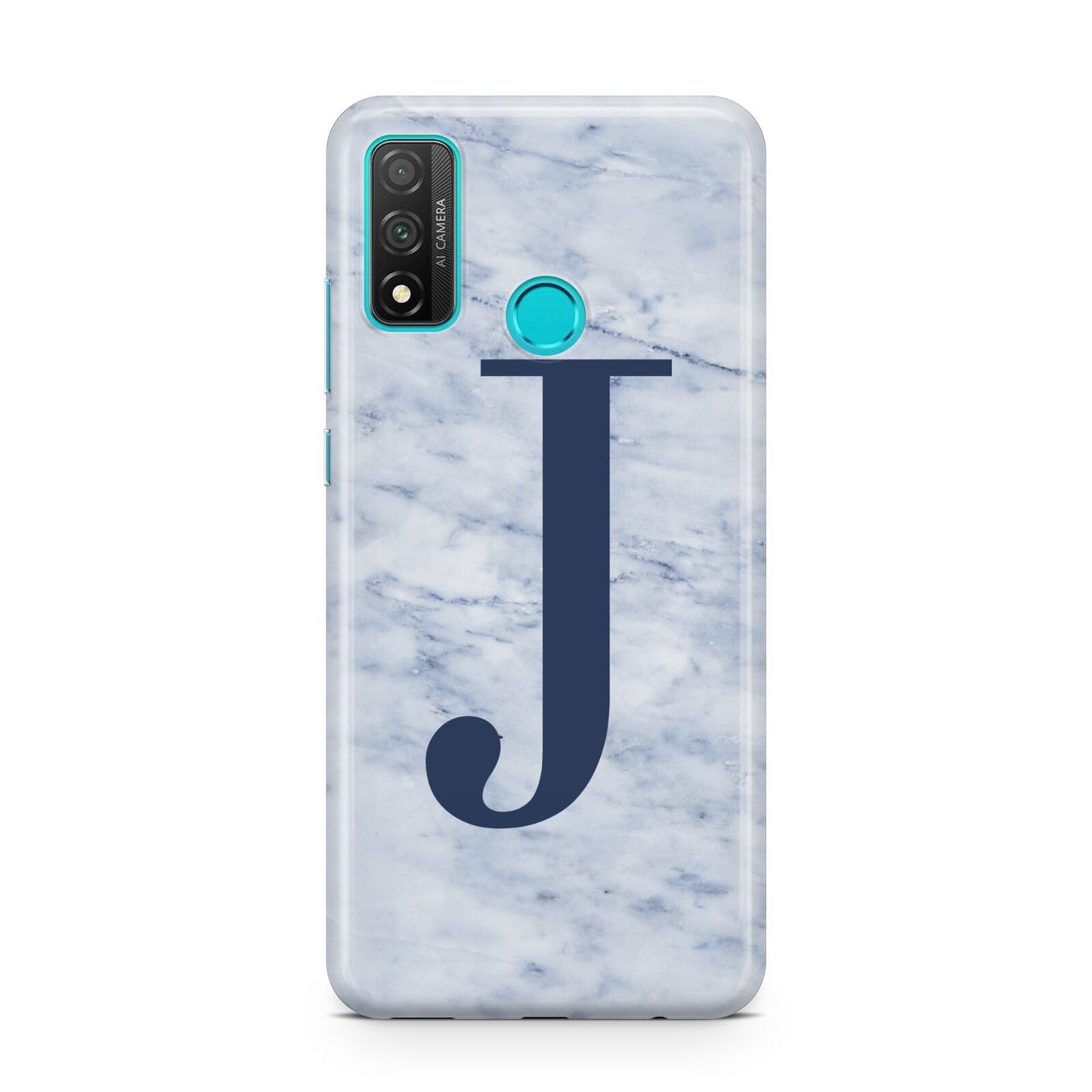 Navy Blue Single Initial Huawei P Smart 2020