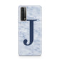 Navy Blue Single Initial Huawei P Smart 2021