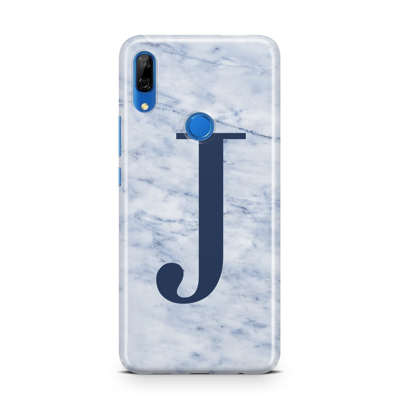 Navy Blue Single Initial Huawei P Smart Z