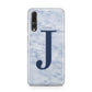 Navy Blue Single Initial Huawei P20 Pro Phone Case