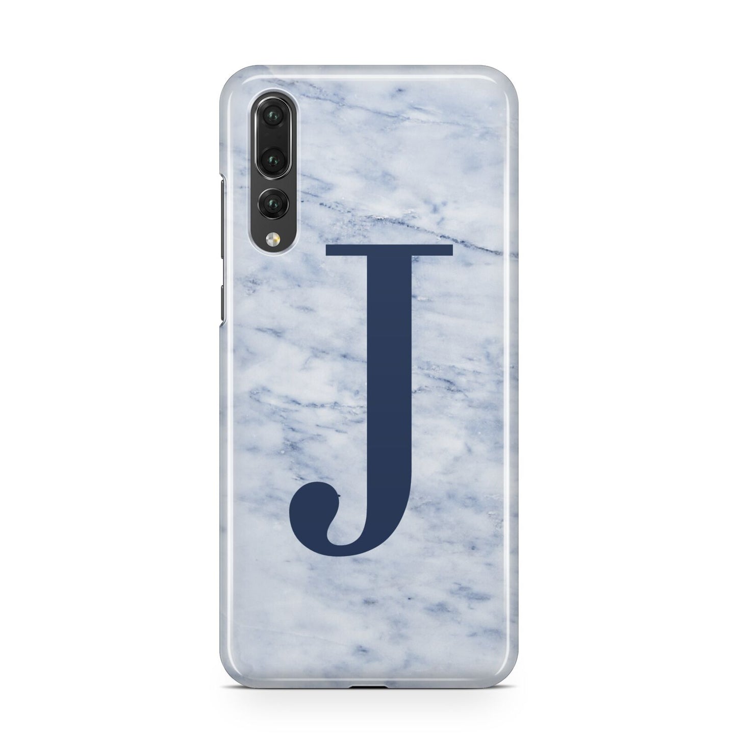 Navy Blue Single Initial Huawei P20 Pro Phone Case