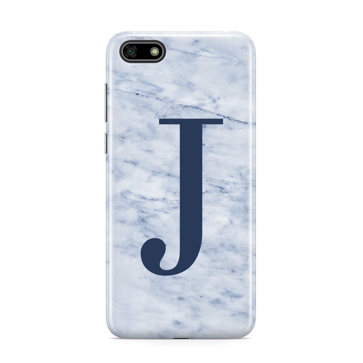 Navy Blue Single Initial Huawei Y5 Prime 2018 Phone Case