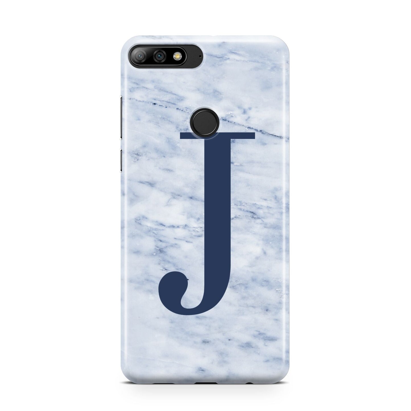 Navy Blue Single Initial Huawei Y7 2018