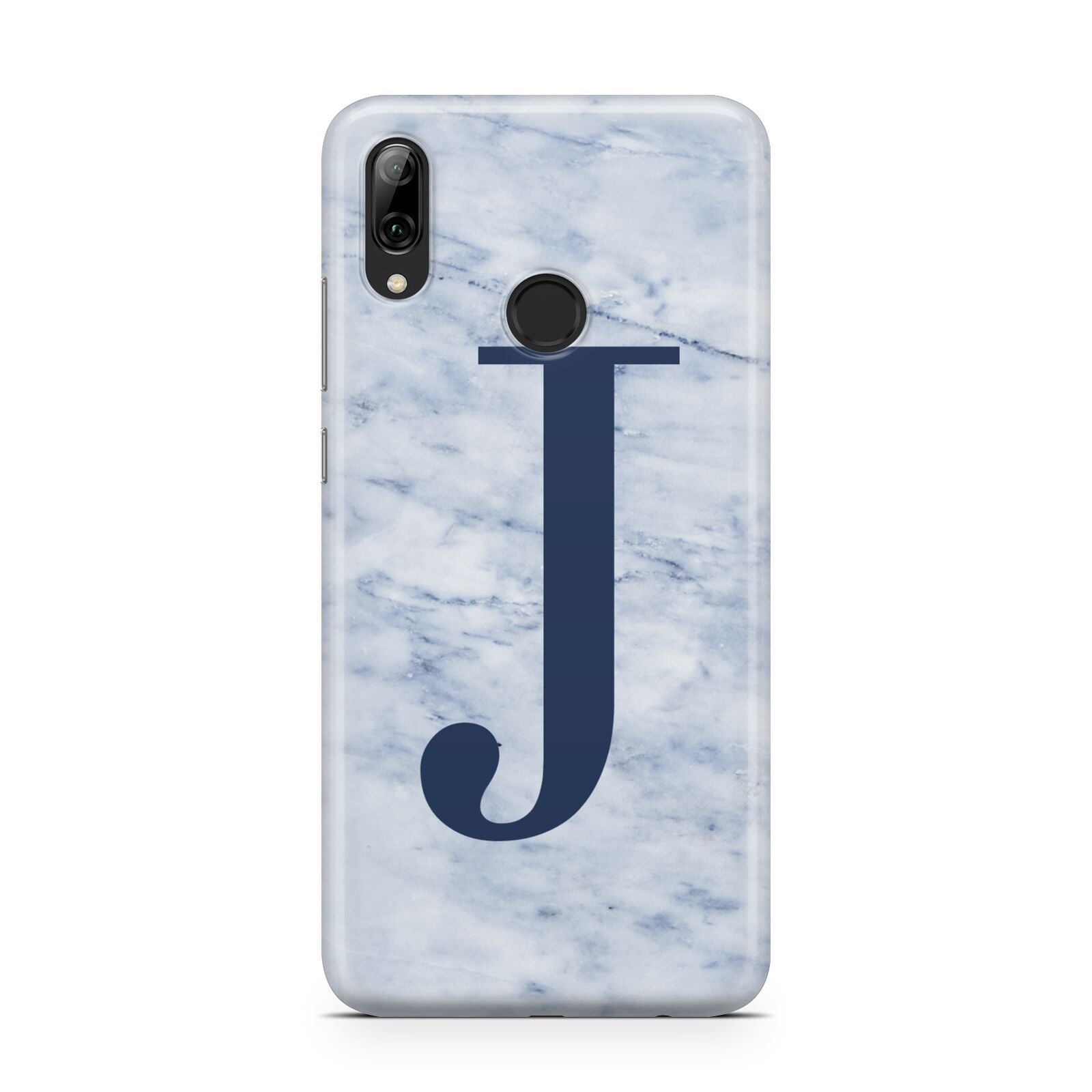 Navy Blue Single Initial Huawei Y7 2019
