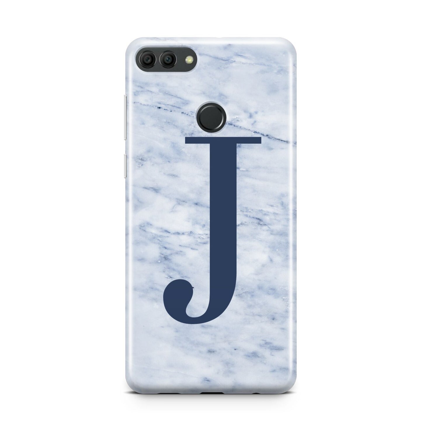 Navy Blue Single Initial Huawei Y9 2018