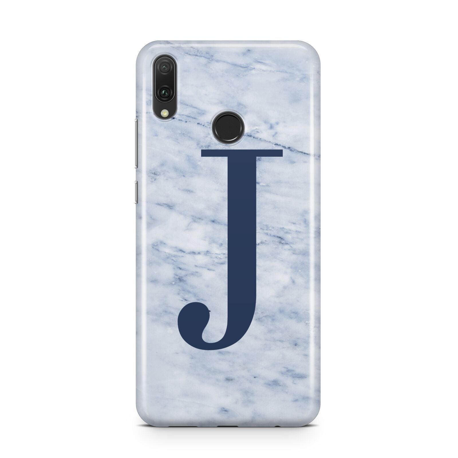 Navy Blue Single Initial Huawei Y9 2019