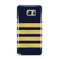 Navy and Gold Pilot Stripes Samsung Galaxy Note 5 Case
