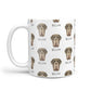 Neapolitan Mastiff Icon with Name 10oz Mug Alternative Image 1