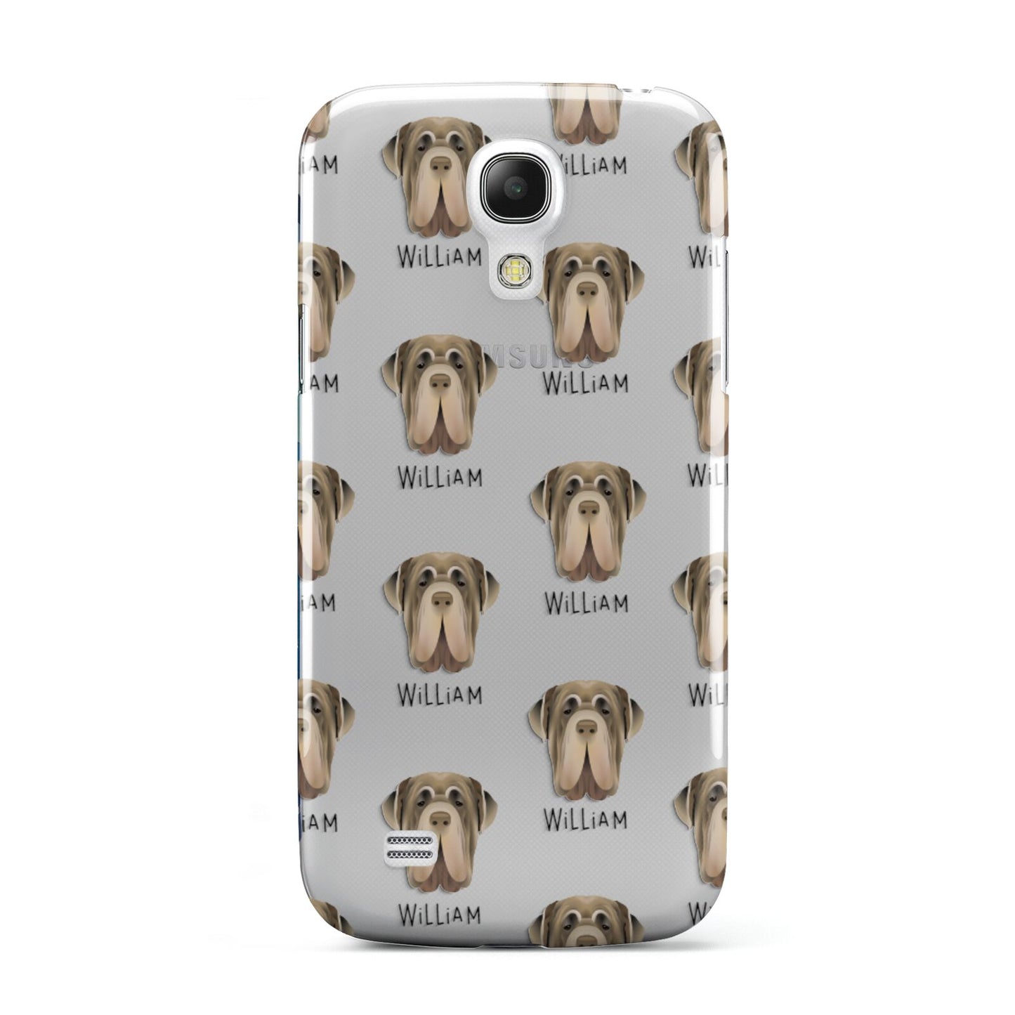 Neapolitan Mastiff Icon with Name Samsung Galaxy S4 Mini Case