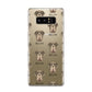 Neapolitan Mastiff Icon with Name Samsung Galaxy S8 Case