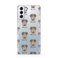 Neapolitan Mastiff Icon with Name Samsung S21 Plus Phone Case