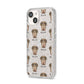 Neapolitan Mastiff Icon with Name iPhone 14 Glitter Tough Case Starlight Angled Image