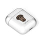Neapolitan Mastiff Personalised AirPods Case Laid Flat