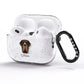 Neapolitan Mastiff Personalised AirPods Pro Glitter Case Side Image