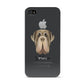 Neapolitan Mastiff Personalised Apple iPhone 4s Case