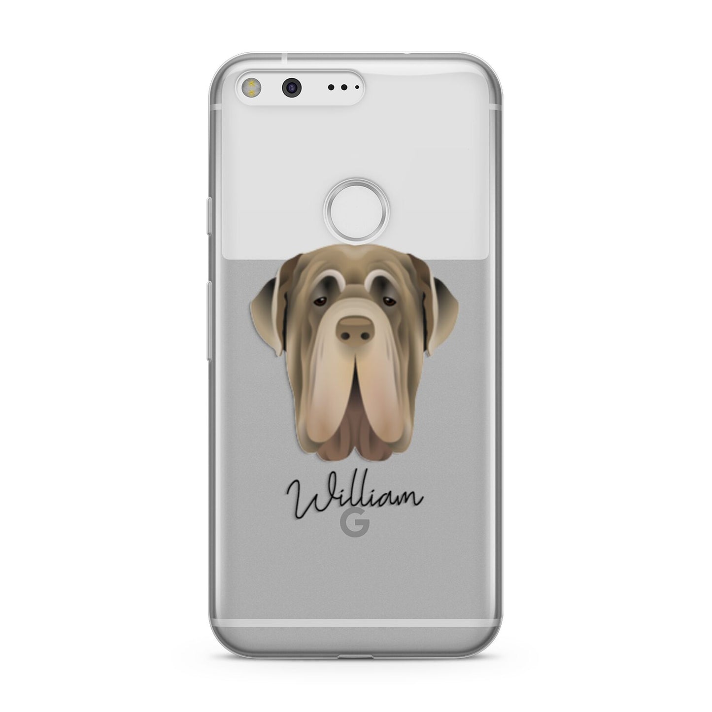 Neapolitan Mastiff Personalised Google Pixel Case