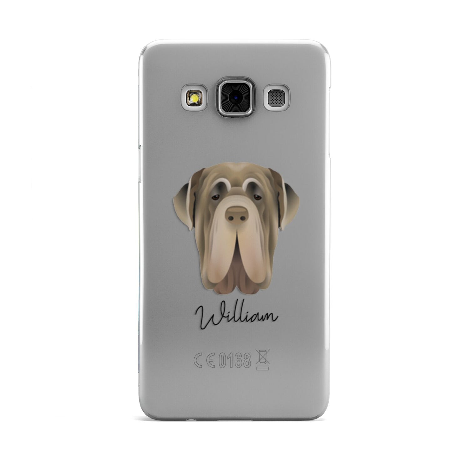 Neapolitan Mastiff Personalised Samsung Galaxy A3 Case